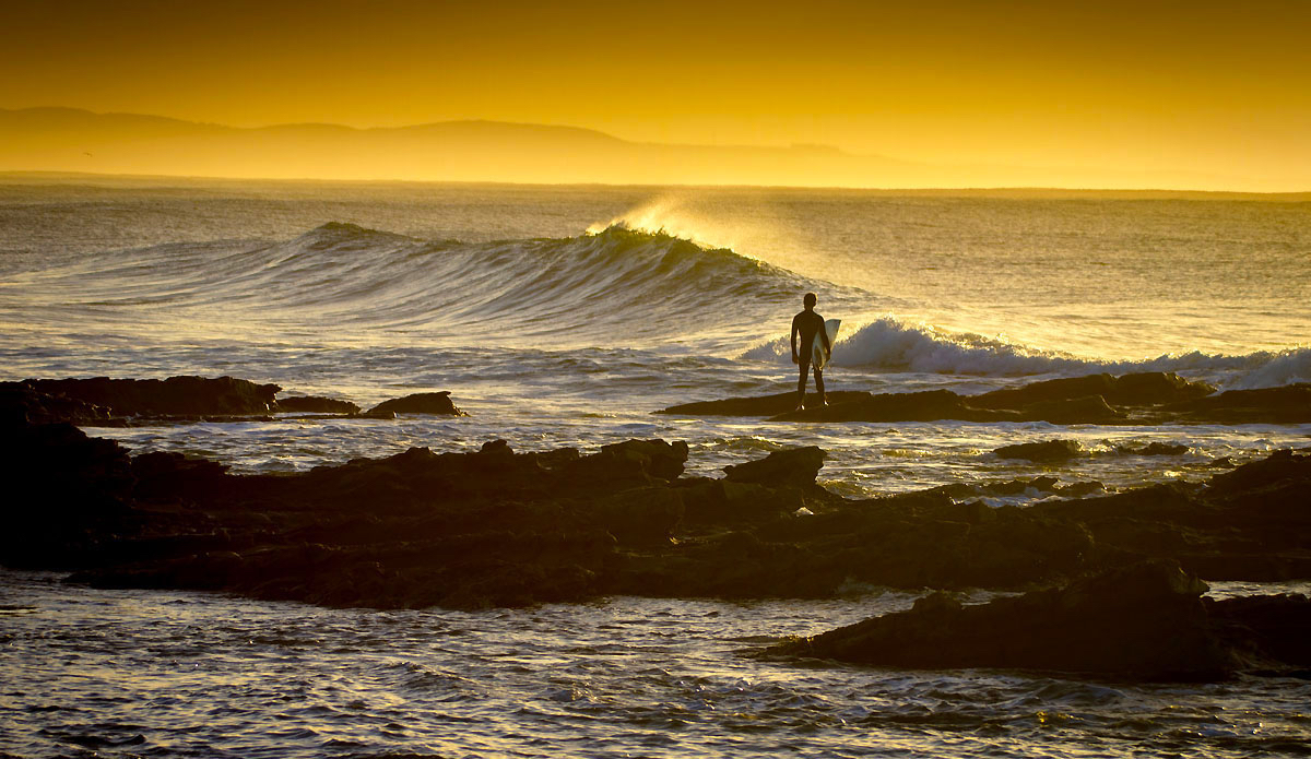 Local grom first out at Wild Coast Point. Winter offshores. Photo: <a href=\"https://www.facebook.com/pages/Pho-Tye-Studio/398591356893177?fref=nf\"> Tyerell Jordaan</a>