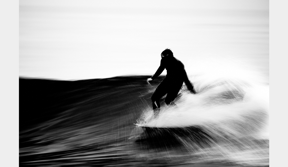 The sun had gone way down, and I had a hard time seeing what I was shooting.  This came out real interesting with the spray of the water. You by can tell the shallow depth of field and just how dark it was.  Photo: <a href=\"https://www.facebook.com/chrisdelorenzophotography\">Chris DeLorenzo</a>