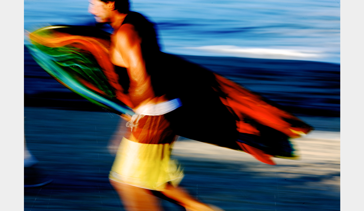 Sometimes a person or board catches your eye and you really don’t have time to change settings. This board had a cool acid wash effect and the slow blur almost melts the colors right off that board. Photo: <a href=\"https://www.facebook.com/chrisdelorenzophotography\">Chris DeLorenzo</a>