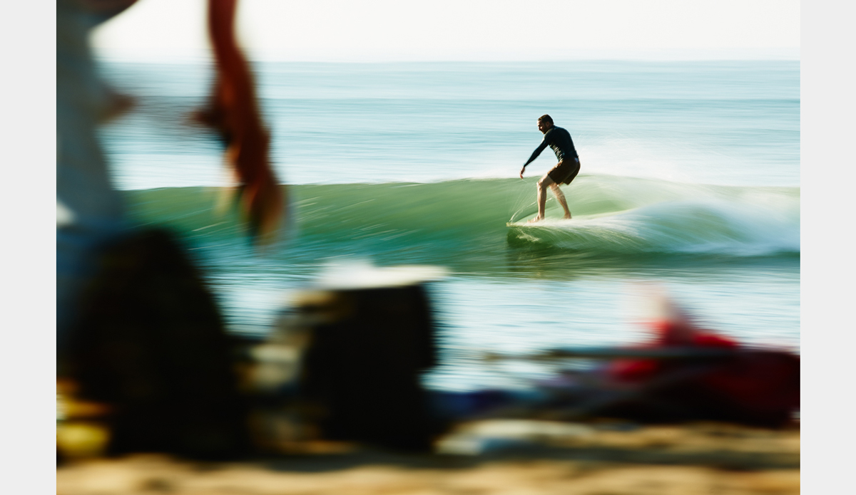 This was just about the end of the good light for morning blurs, but I like the color of the water on this shot, plus the foreground aided in showing an environment. Photo: <a href=\"https://www.facebook.com/chrisdelorenzophotography\">Chris DeLorenzo</a>