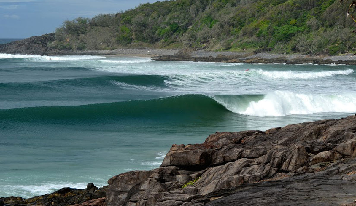 An untouched piece of perfection from the outer bays of Noosa National Park. Photo: <a href=\"https://instagram.com/alexbenaud\">Alex Benaud