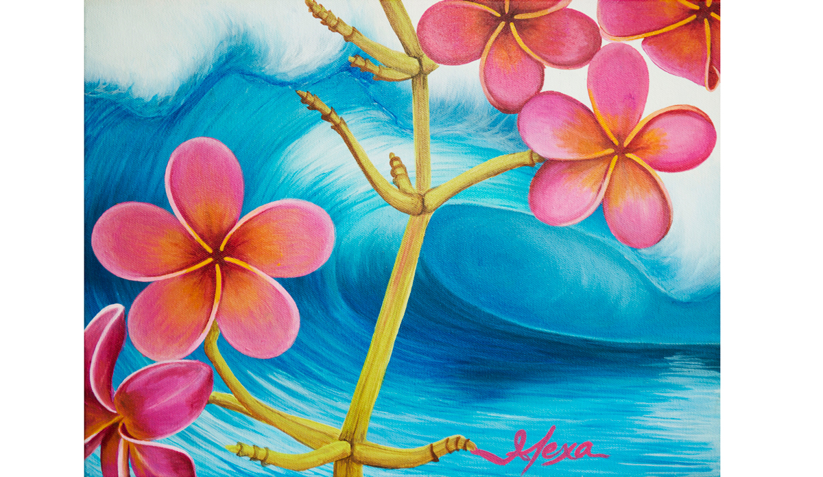Plumeria Morning Photo: <a href=\"https://alexasmakinwaves.com/\">Alexa Caskey</a>