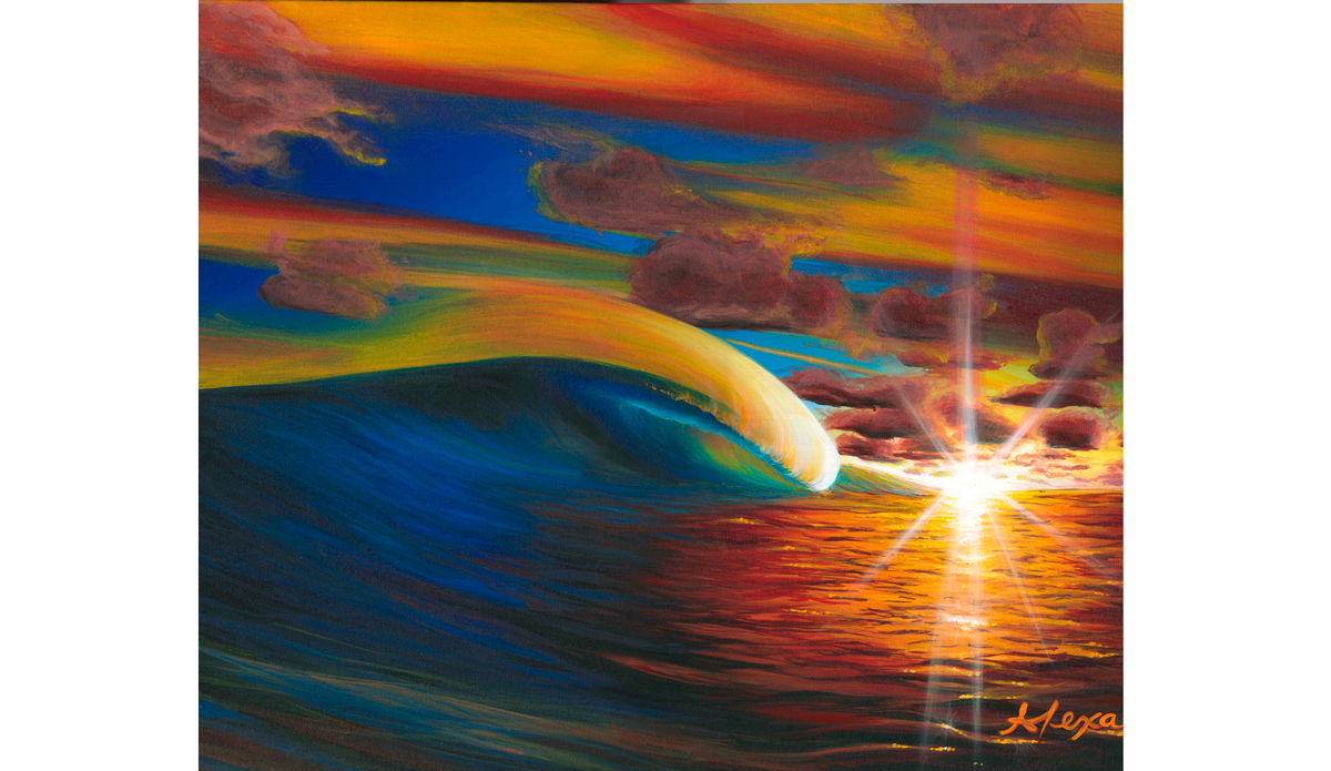 Sunset Skies Photo: <a href=\"https://alexasmakinwaves.com/\">Alexa Caskey</a>