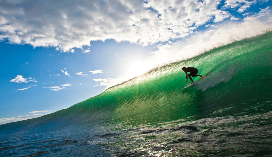 Kieren Perrow enjoying the goods at home. This was my first ever published shot as a double page spread in one of the major surf mags. Photo: <a href=\"https://www.alexfrings.com/\" target=_blank>Alex Frings</a>