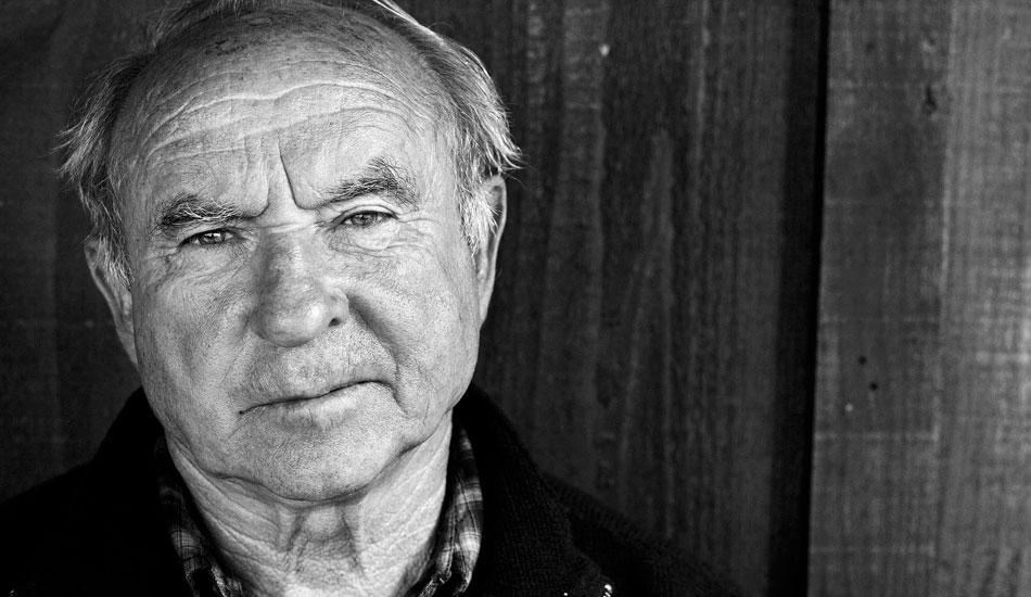 YVON CHOUINARD of Patagonia. A humble man and inspiration for outdoorsman and women, as well as environmentalists; taken at his beach home in Ventura, California in the summer of 2009, this portrait was for Outside Magazine. Photo: