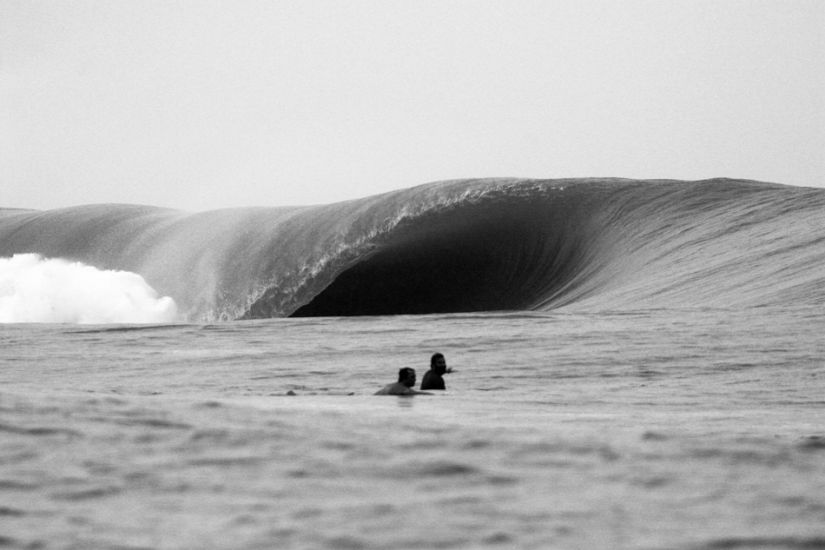 Teahupoo\'s lil sister exposing herself  to the few that know about her..One hint thats all you get Central America. Photo: Casey Rossi
