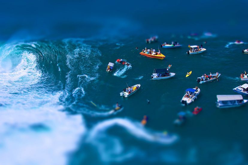 Tilt Teahupoo channel. Photo: <a href=\"https://www.timmckennaphoto.com/\" target=_blank>Tim Mckenna</a>