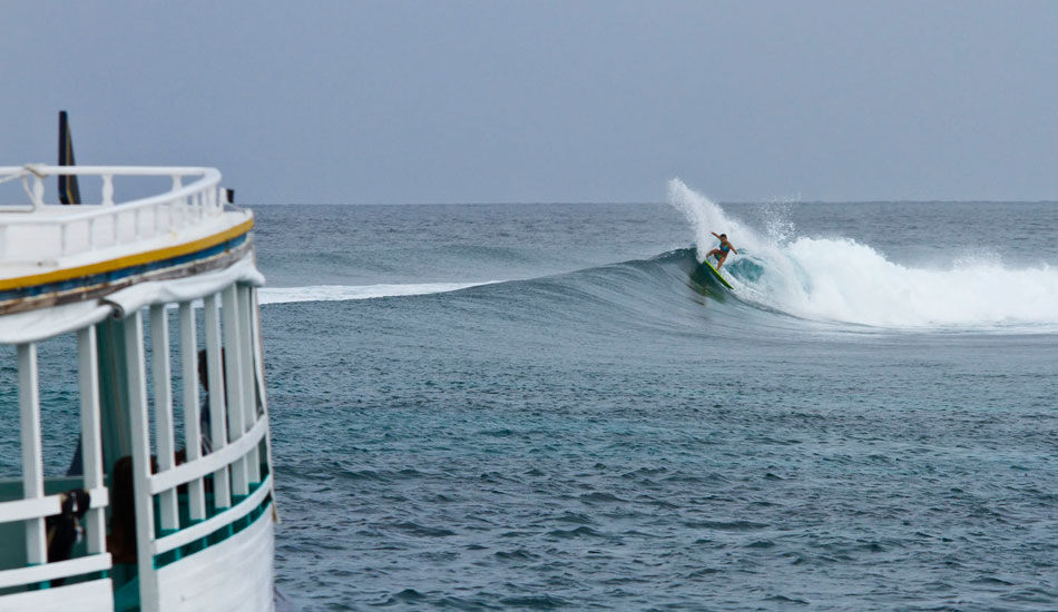 Sam Cornish, Maldives dream. Photo: <a href=\"http://www.andypotts.com.au\">Andy Potts.</a>