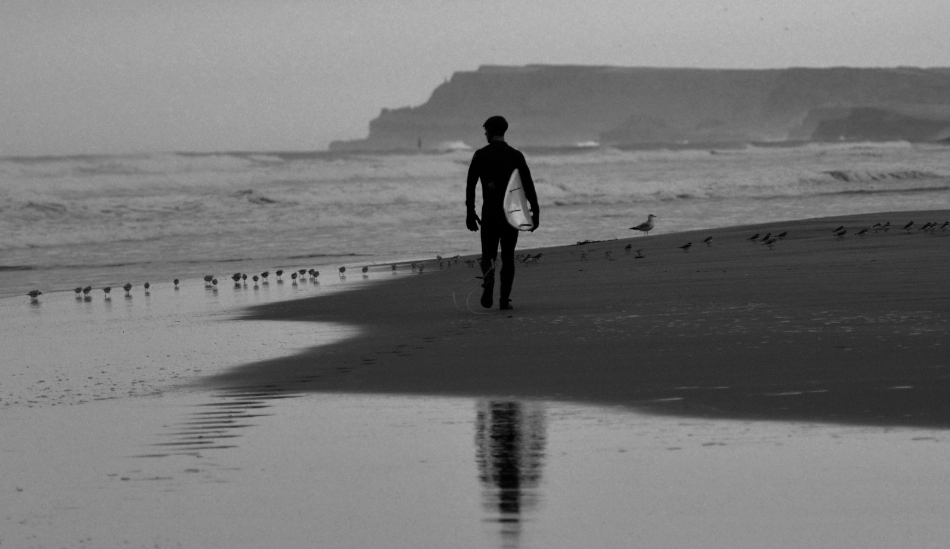 Wee walk down the beach. Photo: <a href=\"www.andyhillphotography.com\">Andy Hill</a>