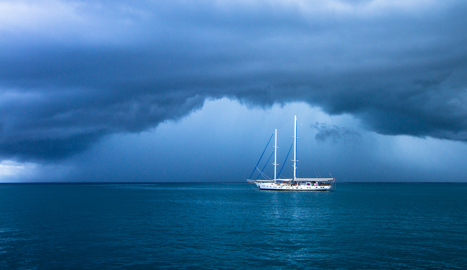 Cruising the islands of the world\'s best waves has its hazards. Photo: <a href=\"https://www.andypotts.com.au\" target=\"_blank\">www.andypotts.com.au</a>