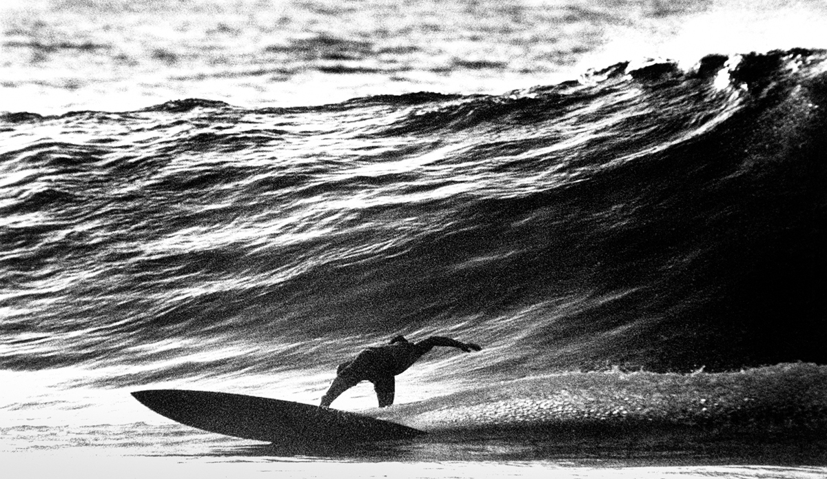 Jeff Hackman backdoor Pipeline 1971. One of his mechanical turns. Image: <a href=\"https://www.artbrewer.com/\" target=\"_blank\">Brewer</a>