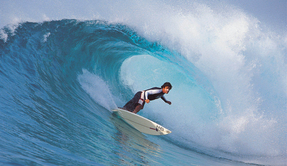 Joel Fitzgerald a perfect day at Cokes in the Maldives. 2000. Image: <a href=\"https://www.artbrewer.com/\" target=\"_blank\">Brewer</a>