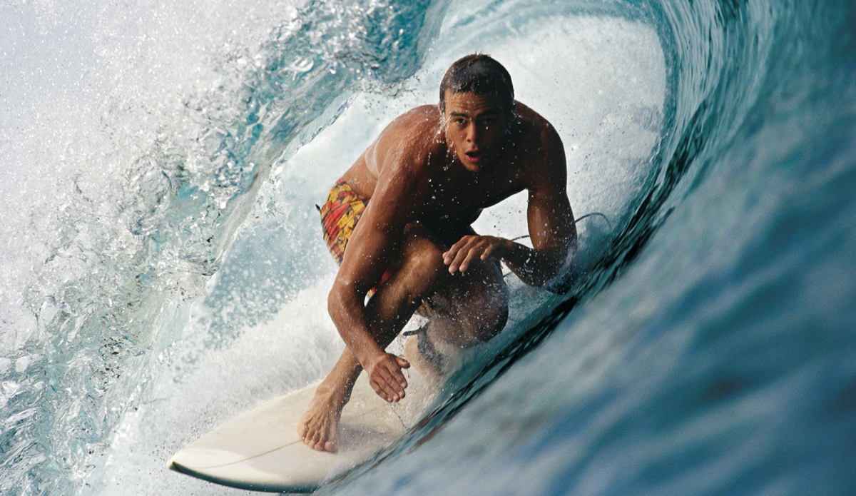 Nathan Fletcher, True Lies, Mentawais, Indonesia in 1998. Image: <a href=\"https://www.artbrewer.com/\" target=\"_blank\">Brewer</a>
