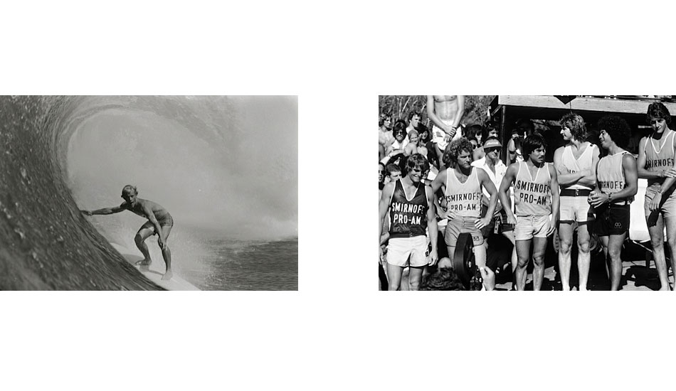 1976-1977: Peter Townend at the Smirnoff Pro-Am, which was considered one of the most prestigious events in the world during its nine-year run. Images: <a href=\"www.aspworldtour.com\">ASP</a>