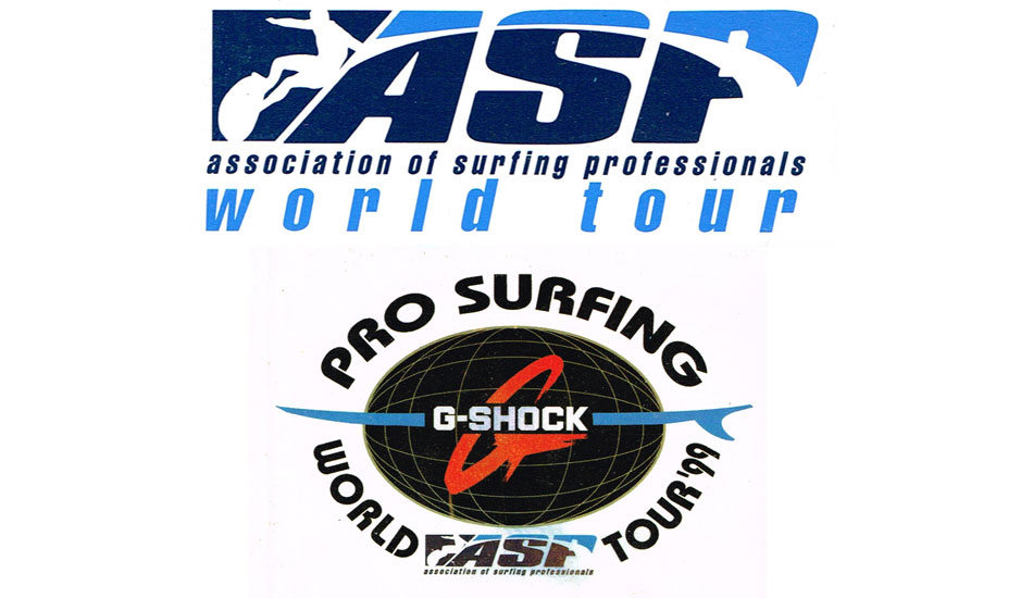 1998-1999: G-Shock comes on as main sponsor of the ASP. Mark Occhilupo wins the World Title in France. Layne Beachley begins a tear of five World Titles in six years between 1998-2003. Images: <a href=\"www.aspworldtour.com\">ASP</a>