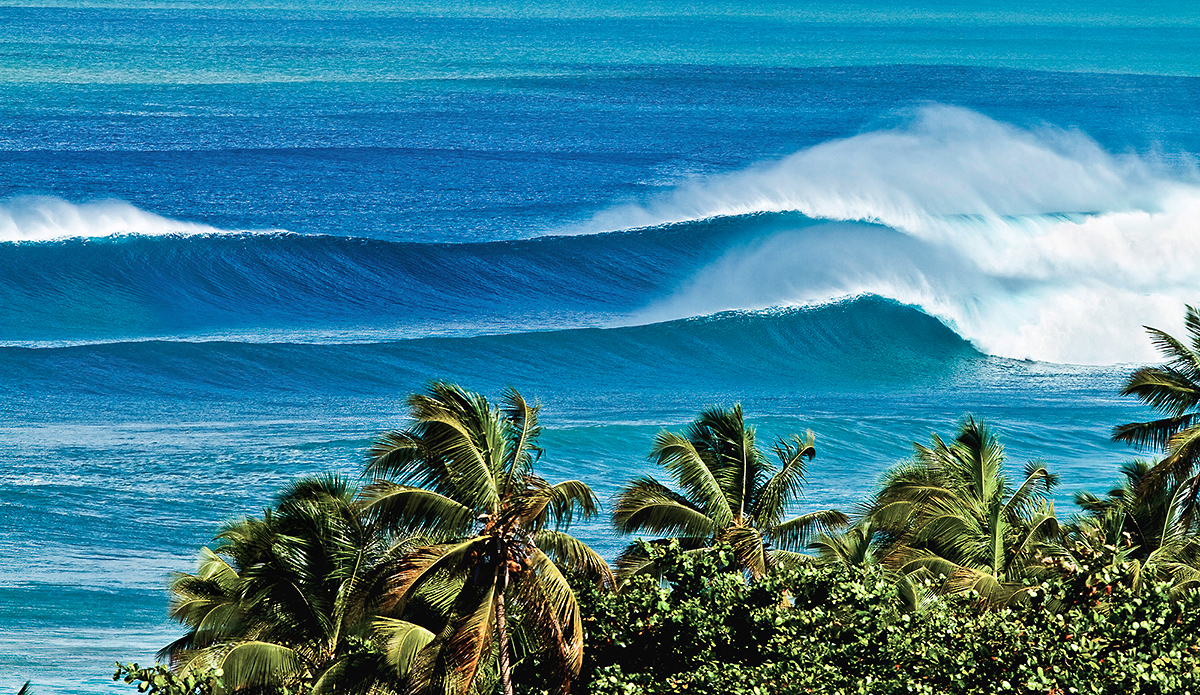 Rincon, Puerto Rico. Many people think this shot is Tres Palmas when they see it the first time but it’s actually Sandy Beach.. Much bigger than it looks. Photo: <a href=\"https://evanconwayphoto.com/\">Evan Conway</a>