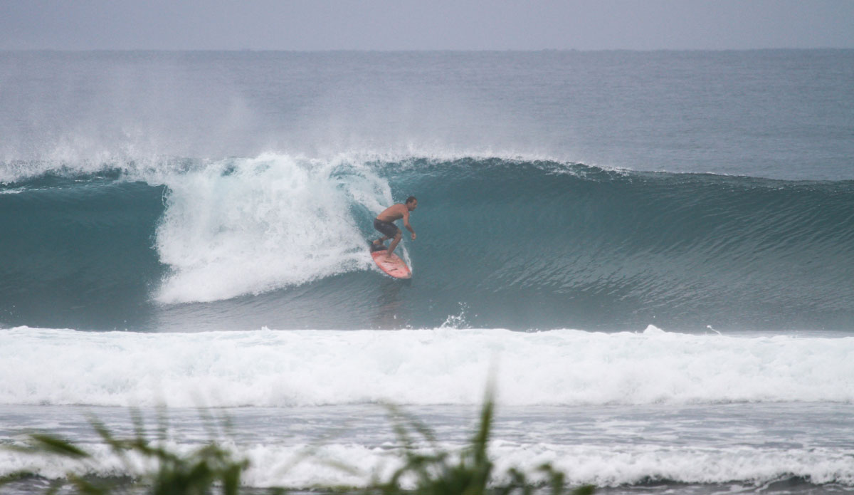 Mark on morning glass. Photo: Chris Immler