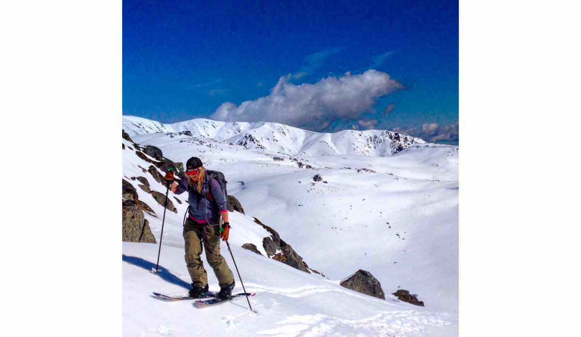 One final slog to get back to the top of Guthega trees. Photo: Craig Brokensha