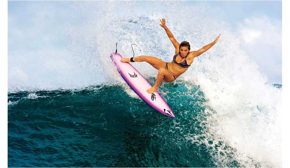 Coco Ho, fins free.
Photo courtesy Nike 6.0
