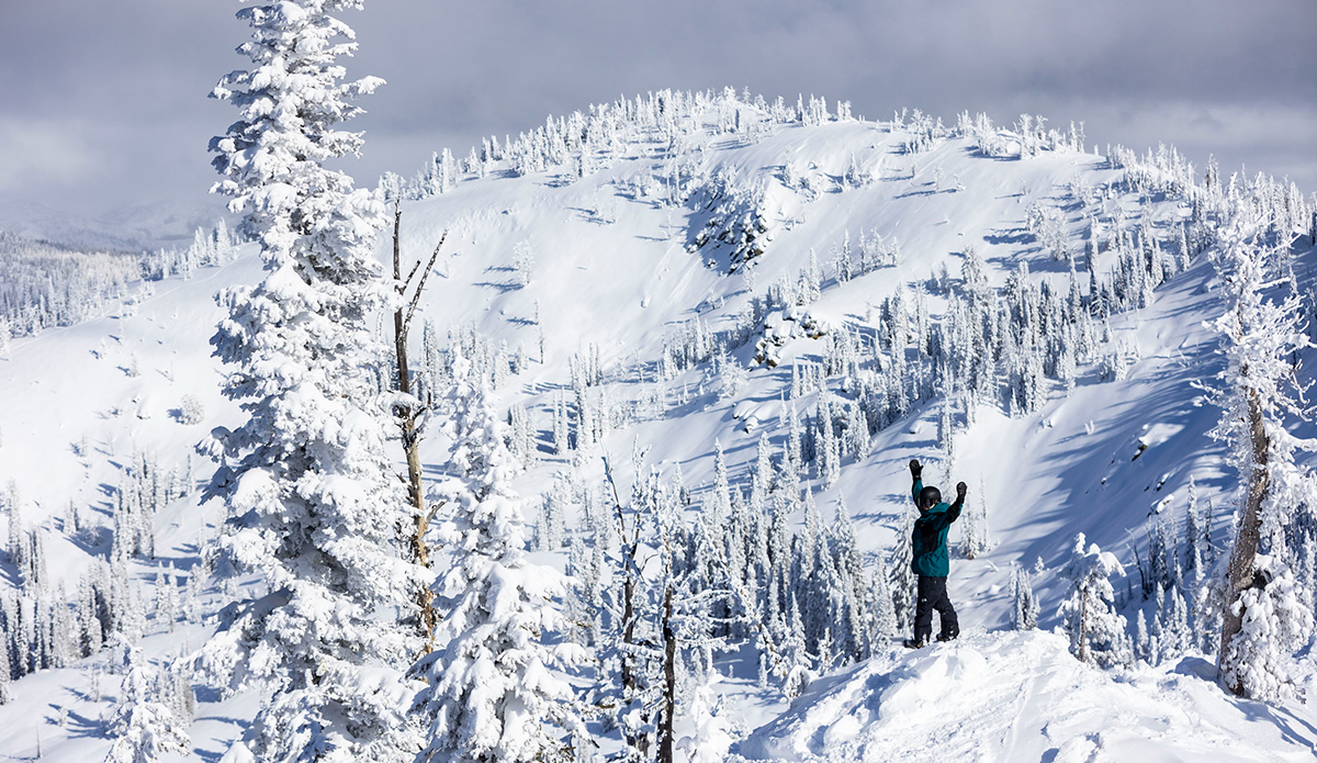 Brundage Resort, at its most pristine. 