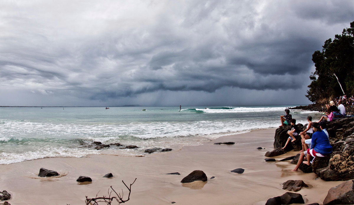 The storm approaches. Photo: <a href=\"https://www.narrowpathmedia.com.au/#1\"> Andrew Carruthers</a>