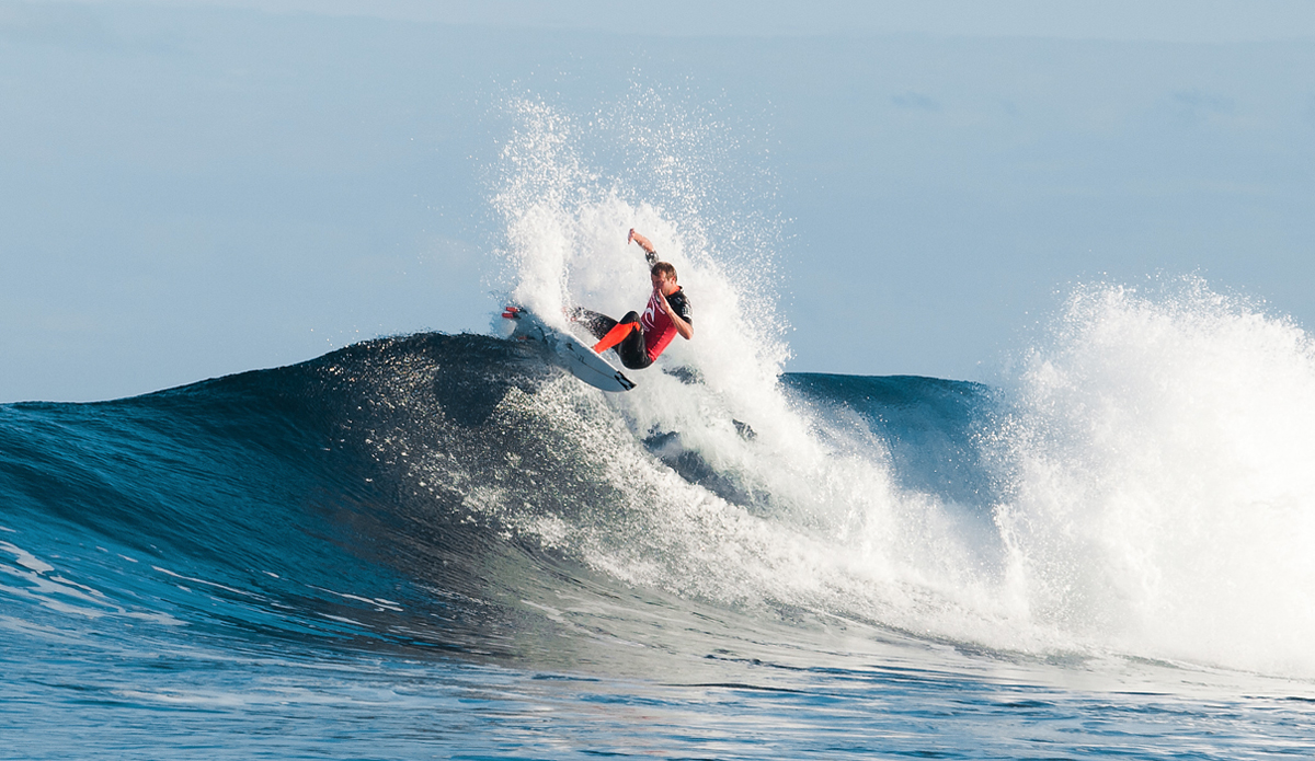Taj Burrow of Busselton, Western Australia, Australia (pictured), has placed second in the Rip Curl Pro Bells Beach, being defeated by reigning three times ASP World Champion Mick Fanning (AUS) in the final in Australia on Wednesday April 23, 2014. Fanning defeated Burrow by 16.83 to 13.46 points (both out of a possible 20.00). Photo: <a href=\"http://www.aspworldtour.com/\">Cestari/ASP</a>