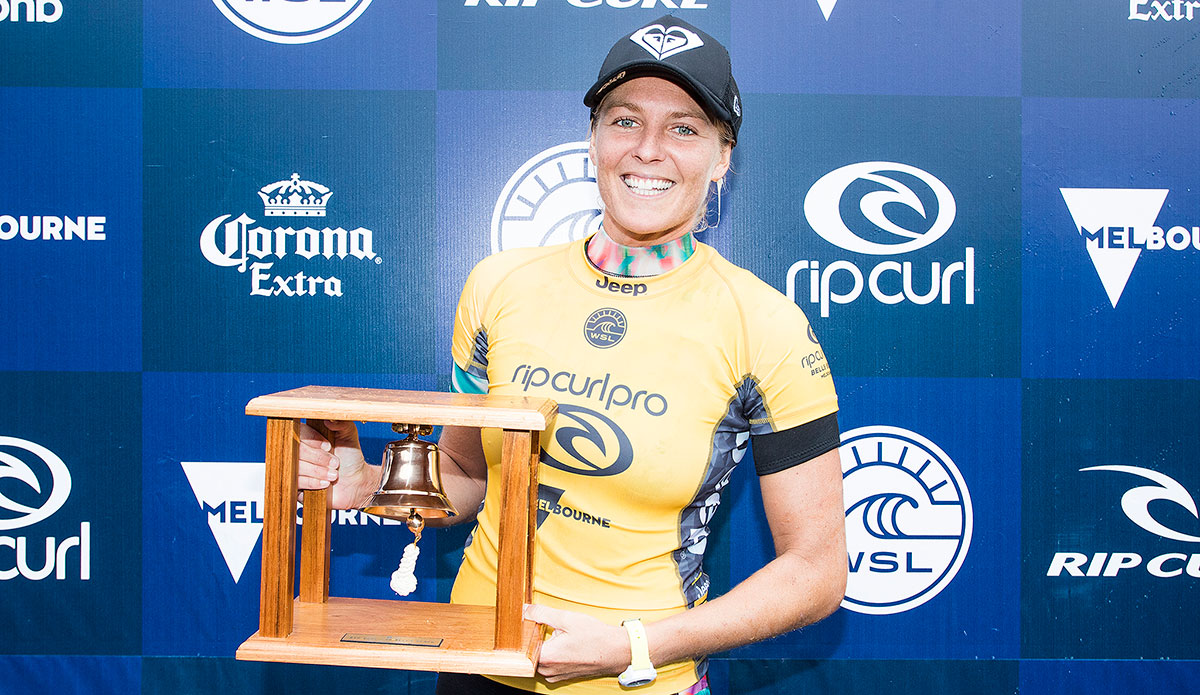 Stephanie Gilmore. Photo: WSL