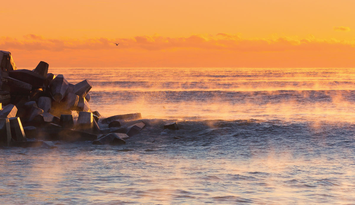 This was the coldest day shooting and my best day yet. Crazy lighting and crazy colors. Only lasted for a half hour so Petriken and I went right to work. -8 degrees outside. Photo: <a href=\"https://bencurriephoto.zenfolio.com/\">Ben Currie</a>