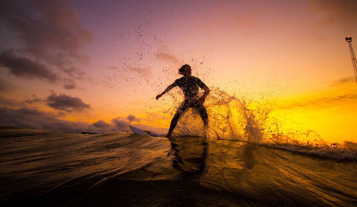 Punching out the back. Photo: <a href=\"https://bencurriephoto.zenfolio.com/\">Ben Currie</a>