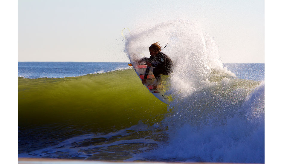Tom Petriken, one wave. Photo: <a href=\"https://bencurriephoto.zenfolio.com/\">Ben Currie</a>