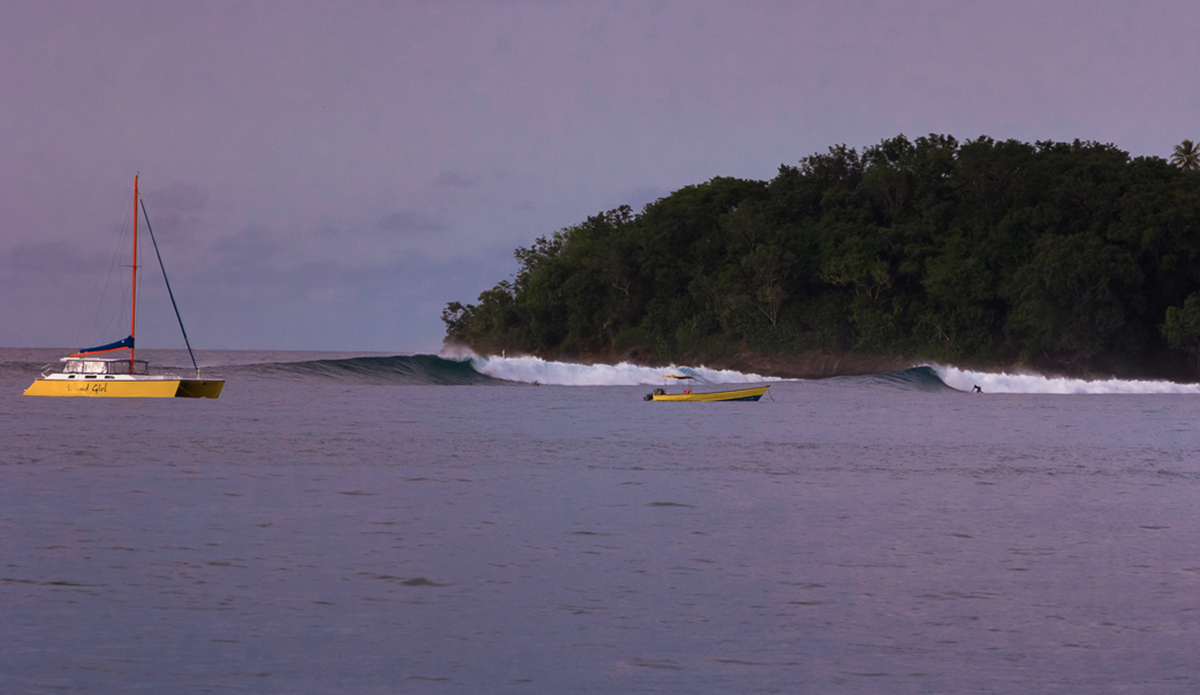 A magical morning at a semi-secretive point break.  Trinidad Tobago.