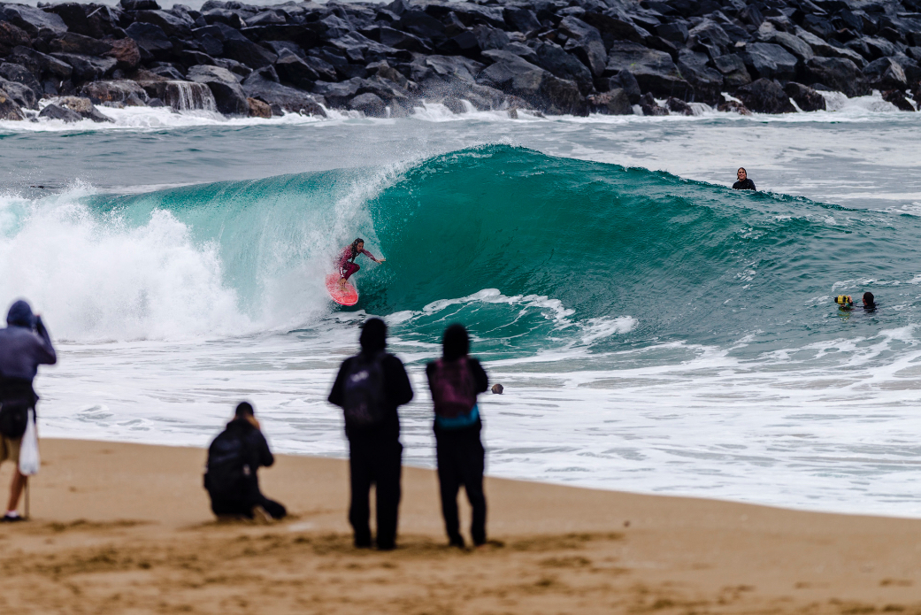 Rob Machado styling on a singlefin like only he can. Photo: Ben Ginsberg