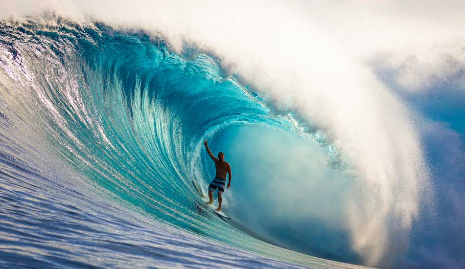 Invited by Michel Bourez, Timmy Reyes enjoys Tahitian goodies. Photo: <a href=\"https://benthouard.com/\" target=_blank>Ben Thouard</a>.