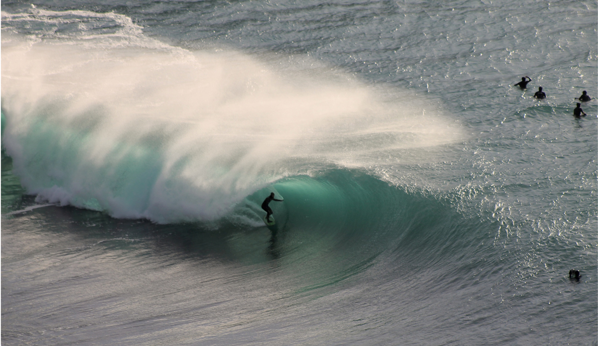 A Noah left. The Aussie hunts for the waves you leave home for. Photo: Clem McInerney