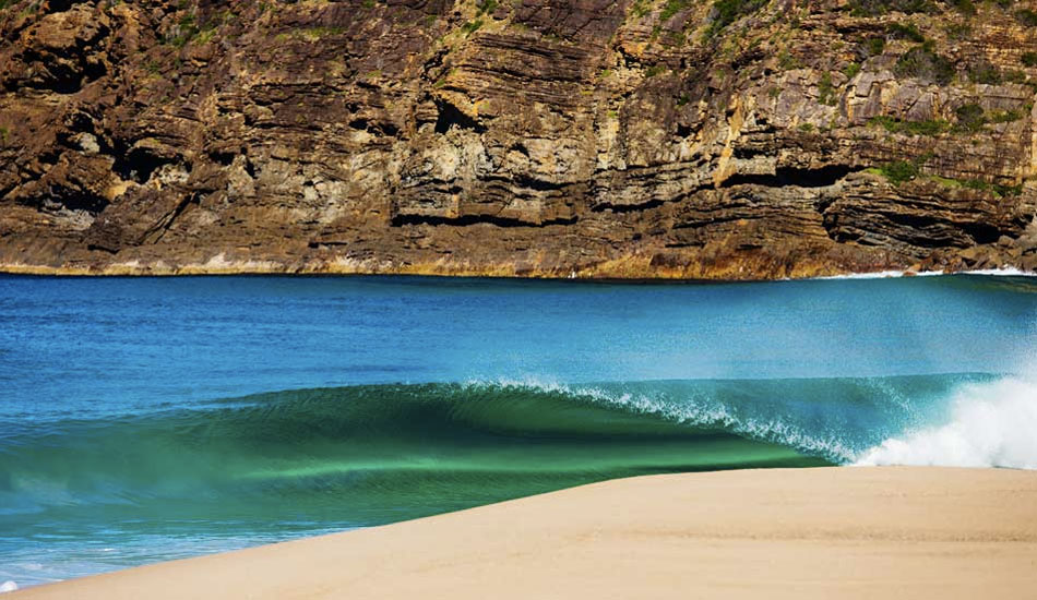 I won\'t tell you where this wave is, but let\'s just say it is not Sydney. The locals here love this place and I wish to return so out of respect, I won\'t name it. This wave was just insane and this was when I has fresh stitches in my foot. Seeing these peel off was killing me not being able to get in the water, but I think I made it look pretty inviting this way. Any surfer could nail this wave. It was crazy fun. Photo: <a title=\"Nate Smith Surf Photos\" href=\"https://www.natesmithphoto.com/\" target=\"_blank\">Nate Smith</a> from <a href=\"https://www.theinertia.com/surf/highlights-from-the-weirdest-year-ever/\" target=\"_blank\">Highlights from the Weirdest Year Ever</a>