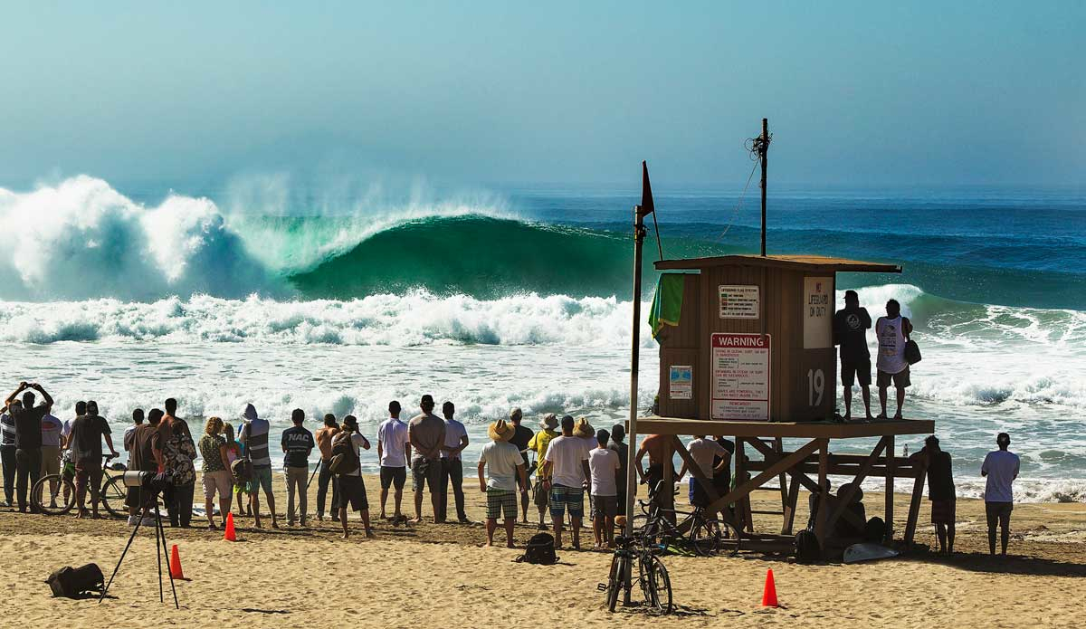 Hurrican Marie, Newport Point. Photo: Surfbreakrentals.com