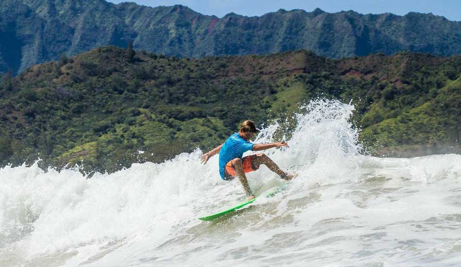 Little keiki slash. Photo:<a href=\"https://www.brycejohnson.com/\" target=_blank>Bryce Johnson.</a> 