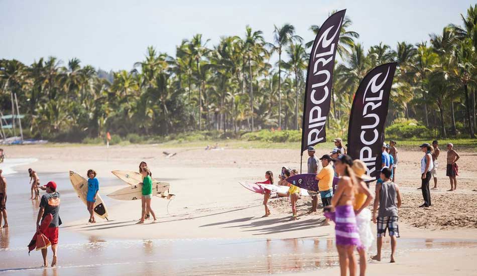 Pinetrees was an all kids beach on this day. Photo:<a href=\"https://www.brycejohnson.com/\" target=_blank>Bryce Johnson.</a> 