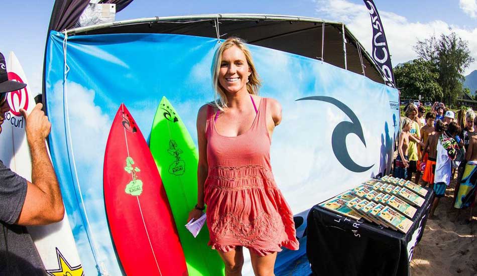 Bethany radiating positivity at her event. Photo:<a href=\"https://www.brycejohnson.com/\" target=_blank>Bryce Johnson.</a> 