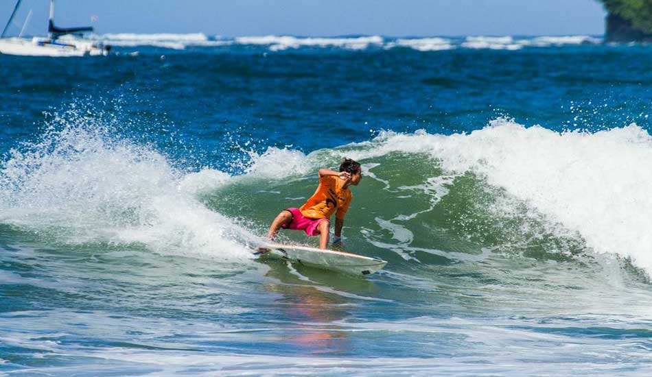 The keiki of Kauai certainly know how to use the rail. Photo:<a href=\"https://www.brycejohnson.com/\" target=_blank>Bryce Johnson.</a> 