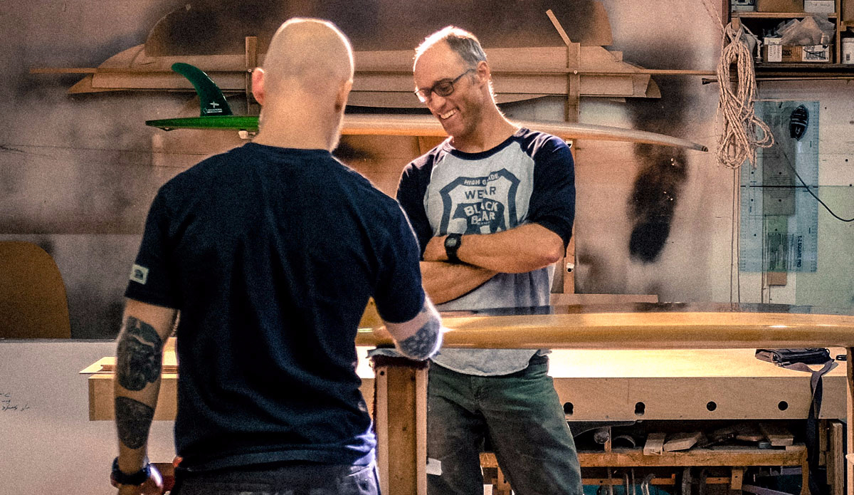 \"Jason and I met and quickly realized that where we really saw eye to eye when it comes to board design was the traditional fish.\"