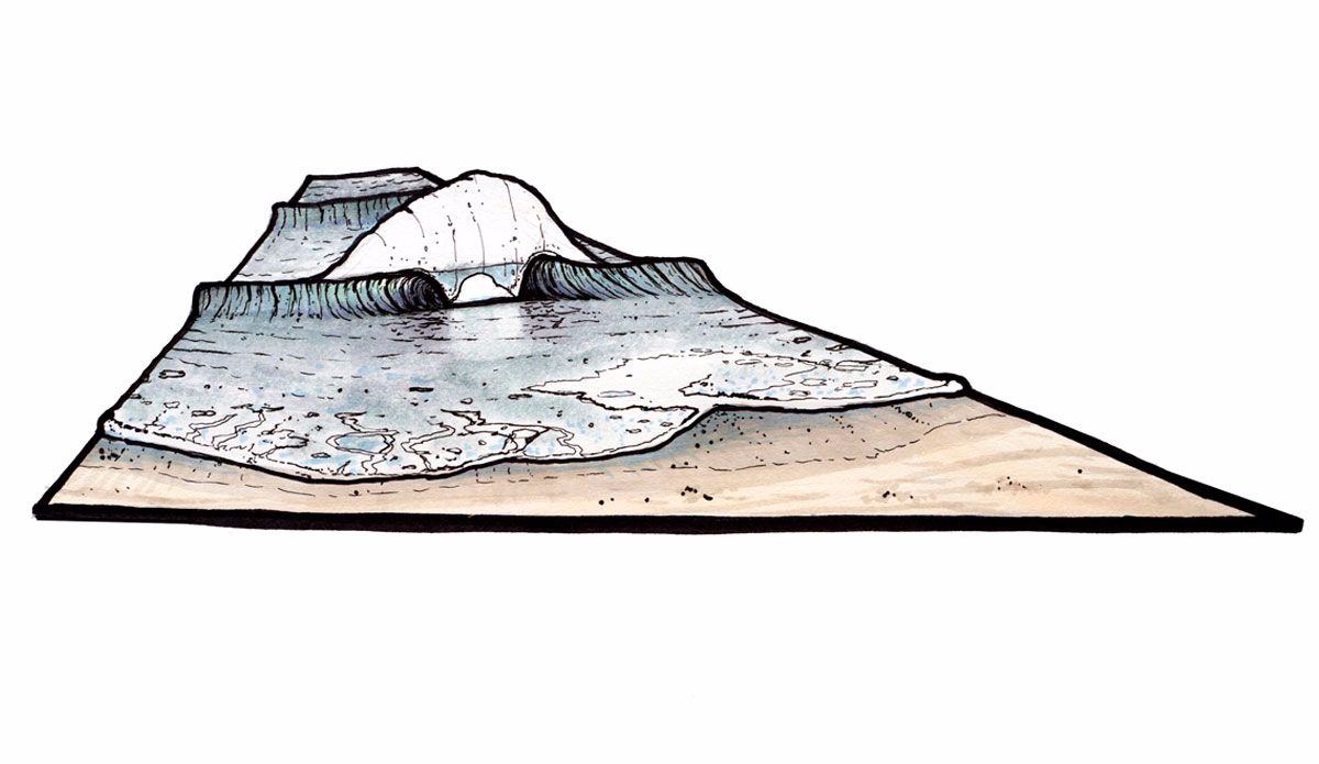 Shore-pounder Wedge. Illustration: <a href=\"https://www.blazesyka.com\">Blaze Syka</a>