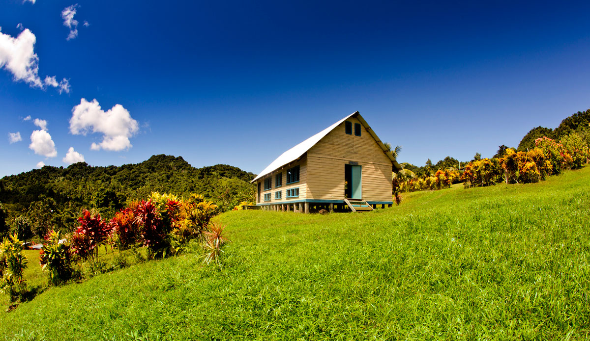 This was shot on Easter Sunday.  Some of the locals from Qamea had asked us to join them for Easter Church Service.  We were sitting right on the International dateline, so we got to celebrate Easter before anyone else in the world!  Everyone sang songs and the entire service was spoken in Fijian.  There\'s not one person there with a bad voice.  All is as beautiful as the next.   Photo: <a href=\"https://www.bobridges.com/\">Bo Bridges</a>