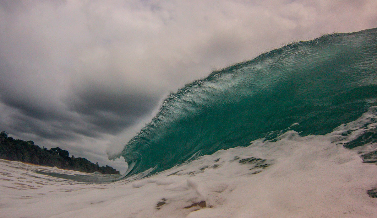 Backwash off the steep beach and crazy currents could turn Bluff into a warping mutant. Photo: <a href=\"https://www.facebook.com/ColinRothPhoto\"> Colin Roth</a>