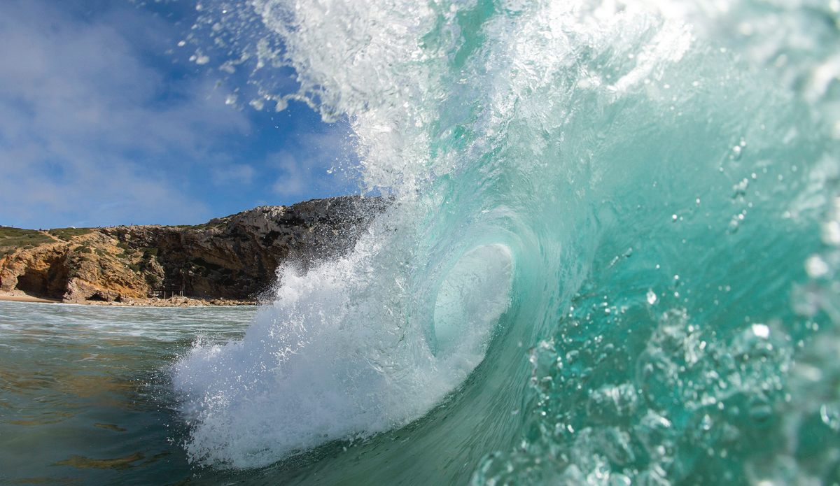 Great view. Belice, Sagres, Portugal. Photo: <a href=\"https://www.thesurfoffice.com/blog/2014/11/27/brendan-it-director-surf-photographer\"> Brendan Bank</a>