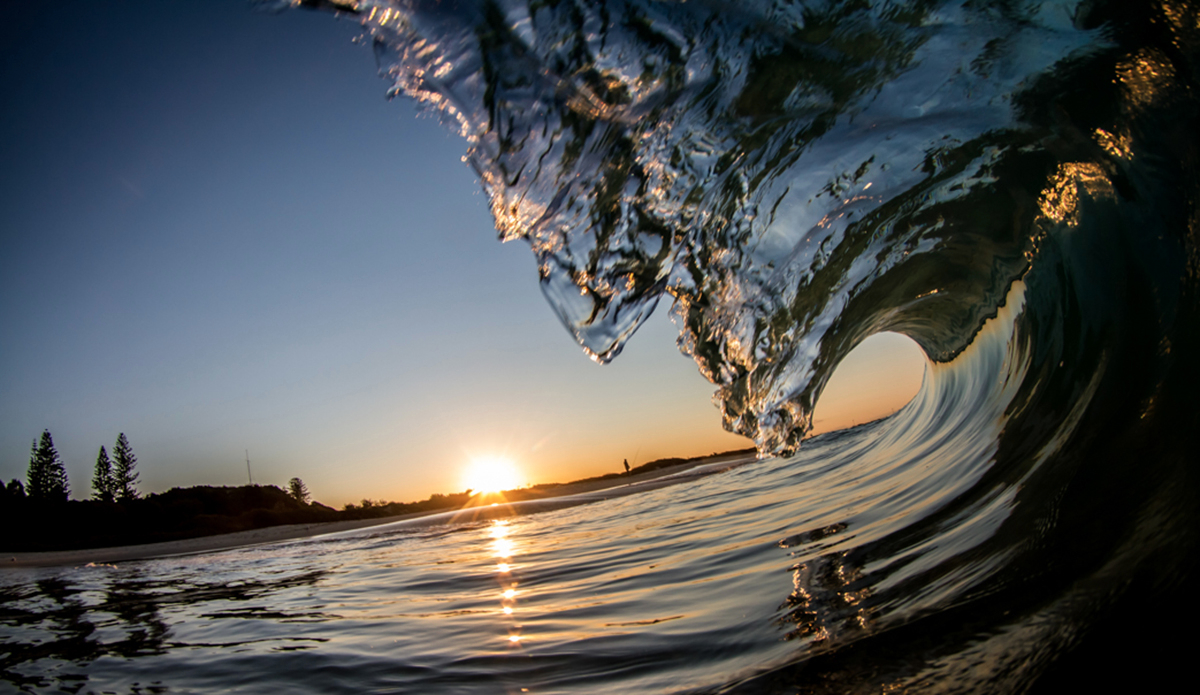 Afternoon Glass off on a wintery day, Main Beach Forster NSW. Photo: <a href=\"https://brentonderooy.com/\">Brenton de Rooy</a>