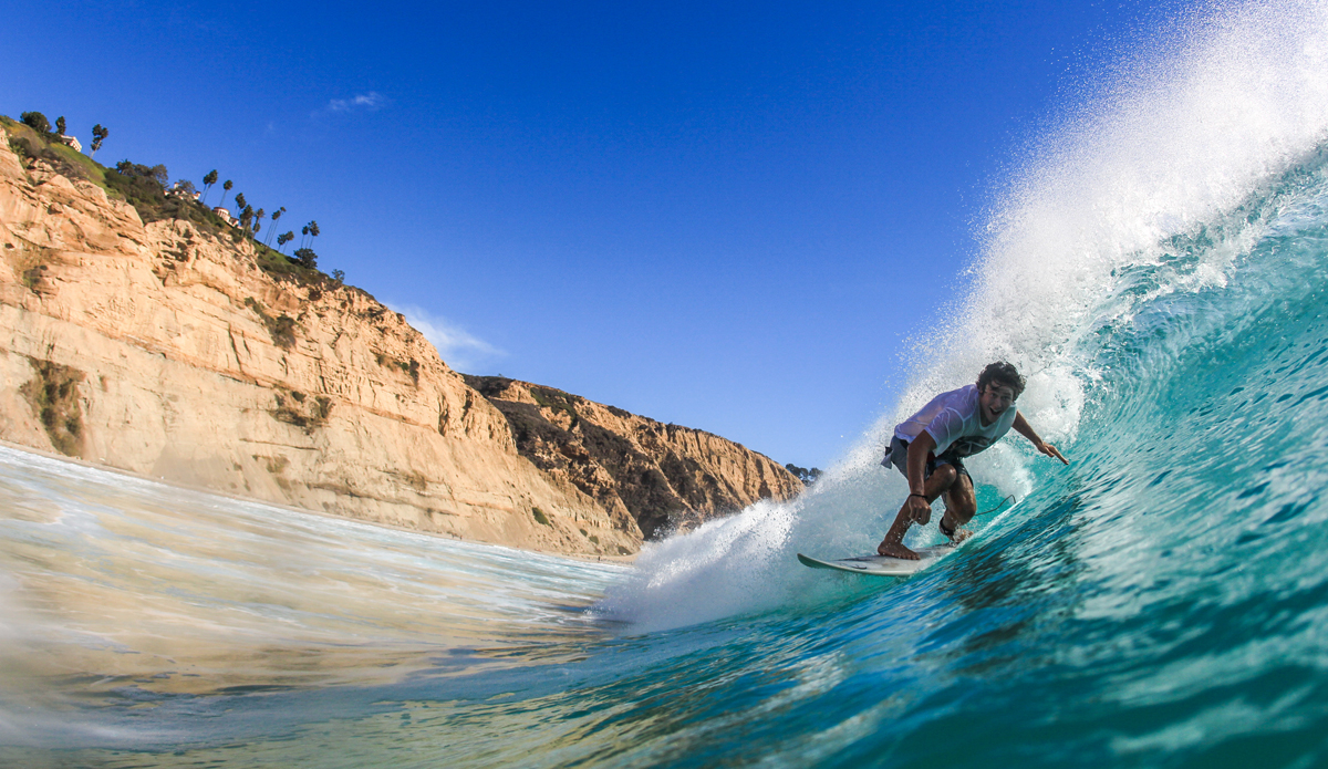 Froth face. Photo: <a href=\"https://www.instagram.com/balyall\">Brett Allen.</a>