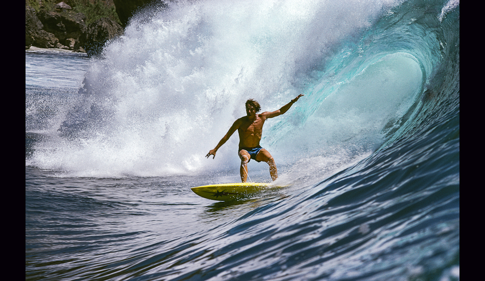 Rory Russell, Padang Padang, Bali, 1981. Image: <a href=\"https://www.artbrewer.com/\" target=\"_blank\">Brewer</a>