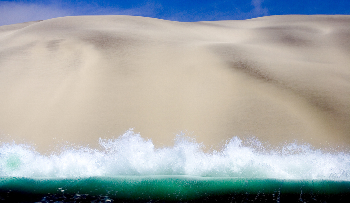 Beach break out in the middle of nowhere, Mexico.