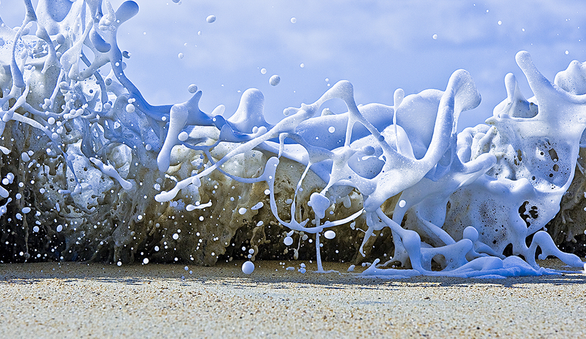 Crazy shore break down in Cabo San Lucas.